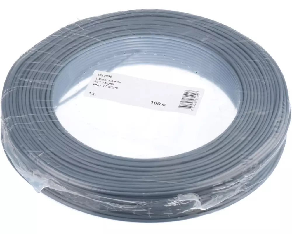 Nexans T-Draht 1.5 mm2 grau