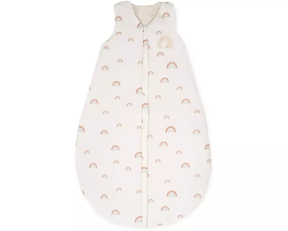 Julius Zöllner Baby-Ganzjahresschlafsack Organic Rainbow Gr. 90 cm