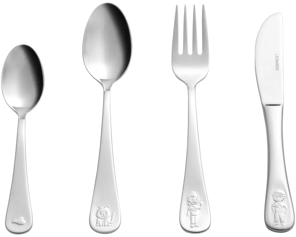 Leonardo Kinderbesteckset Avventura 4-teilig