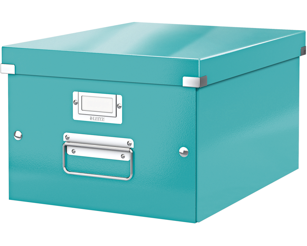 LEITZ Click&Store WOW Ablagebox M 60440051 eisblau 281x200x370mm