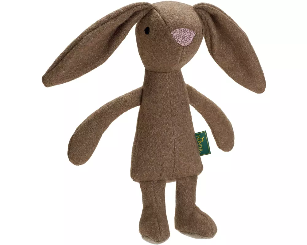 Hunter Hunde-Spielzeug Marle Hase, 35 cm, Braun