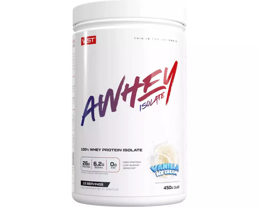 VAST Pulver AWhey Isolate Dose: 450g, Vanilla Ice Cream