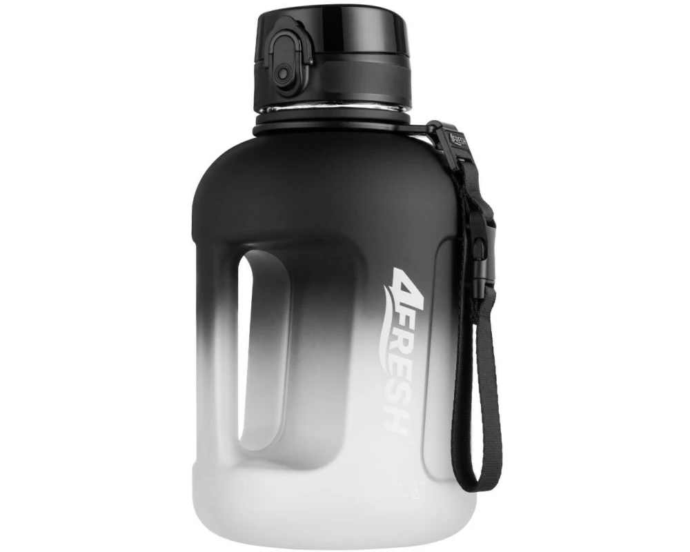 4Fresh Gradient Half Gallon 2300 ml, Schwarz/Weiss