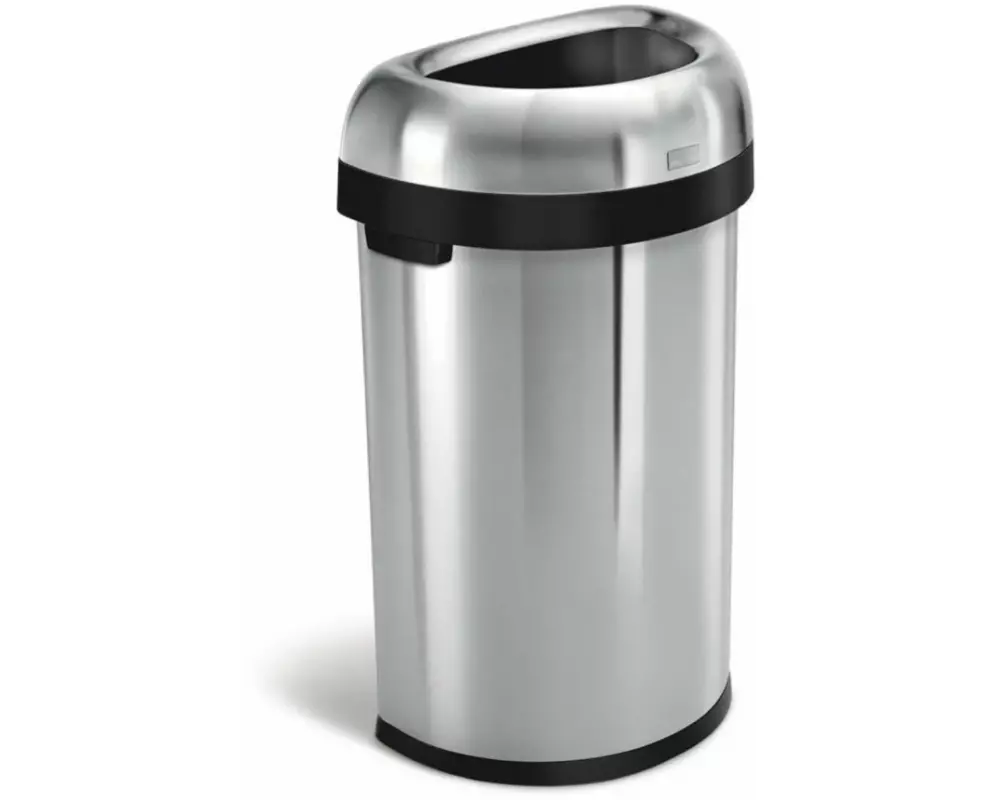 Simplehuman Abfalleimer CW1468 60 Liter, Silber
