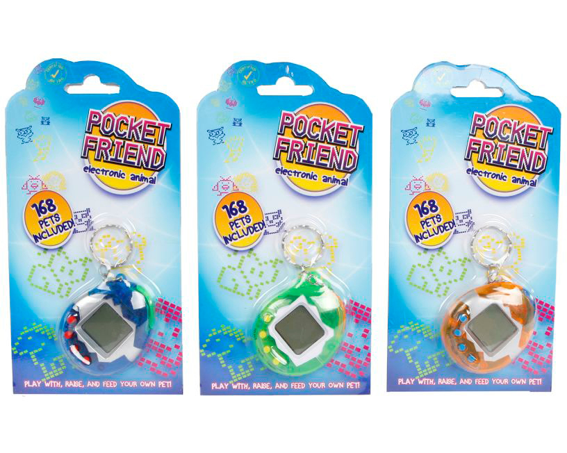 ROOST Schlüsselanhänger 621144 Elektronisches Haustier