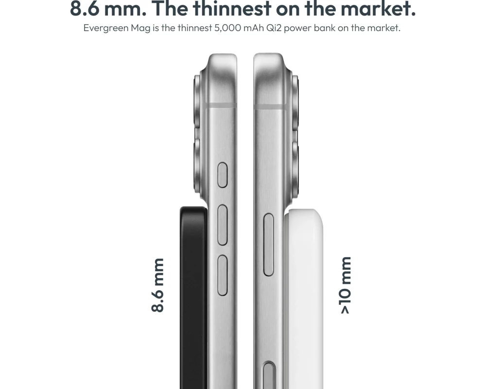 Vonmählen Powerbank Evergreen Mag 5000 mAh
