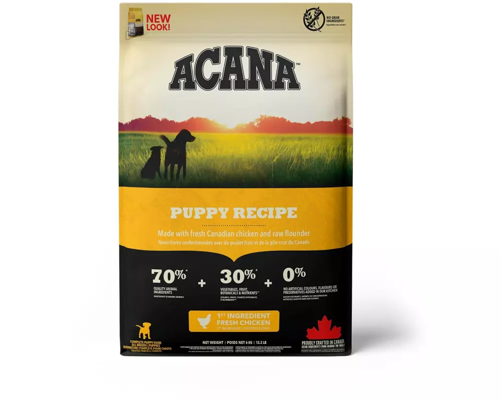 Acana Trockenfutter Puppy Recipe, 6 kg