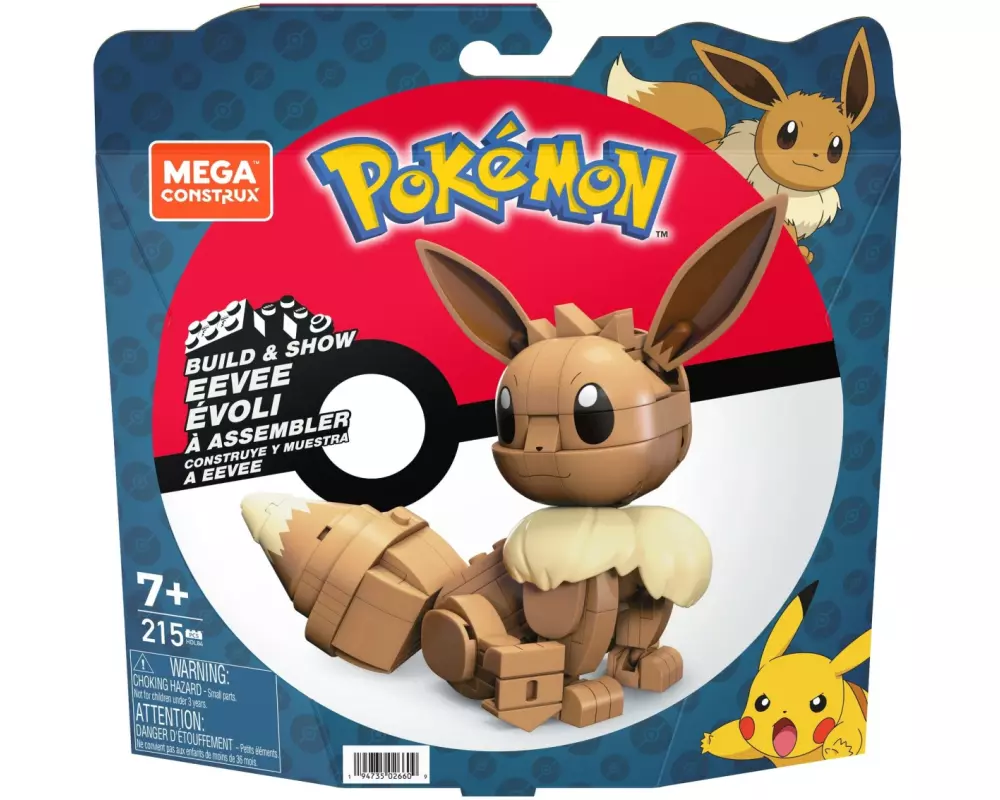 Mega Construx Pokémon Build & Show Eevee