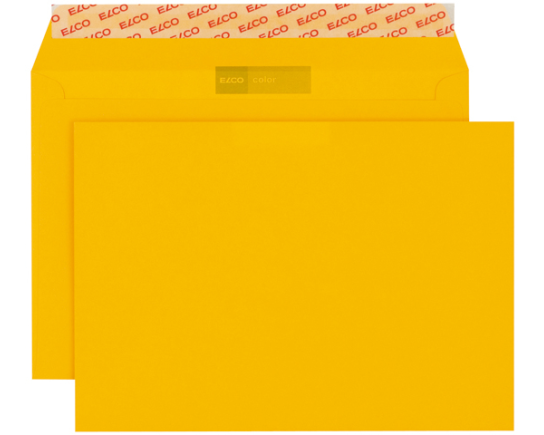 ELCO Couvert Color o/Fenster C5 24084.42 100g, gold 250 Stück