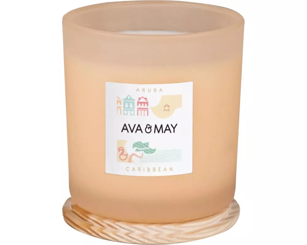 AVA & MAY Duftkerze Aruba, 12 x 12.5 cm