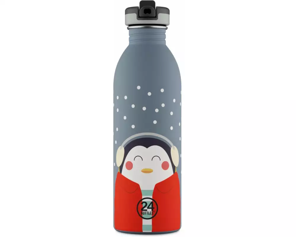 24Bottles Trinkflasche Urban 500 ml, Happy Penguin