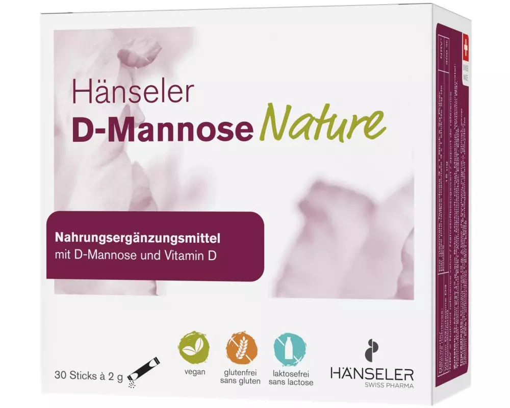 Hänseler D-Mannose Nature 30 Sticks