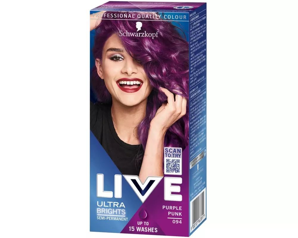 Schwarzkopf LIVE Haarcoloration Ultra Brights 094 Purple Punk