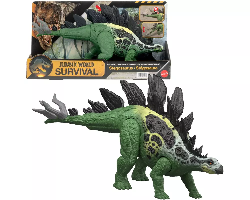 Mattel Jurassic World Thrashers Stegosaurus