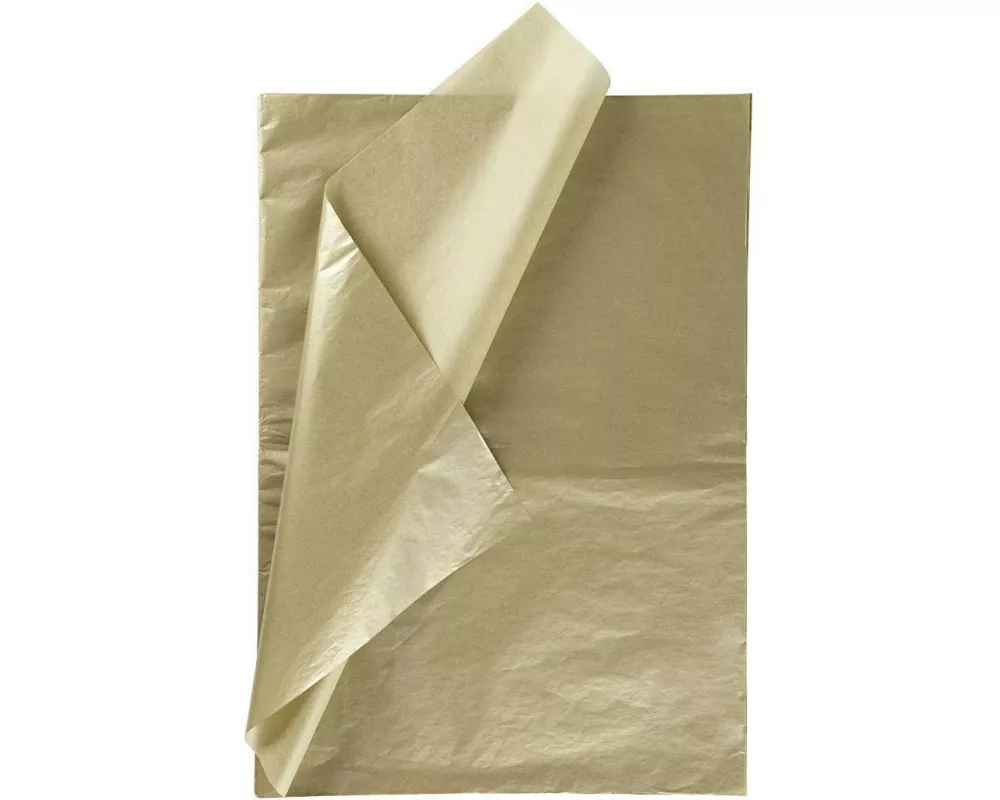 Creativ Company Seidenpapier 50 x 70 cm, 25 Blatt, Gold