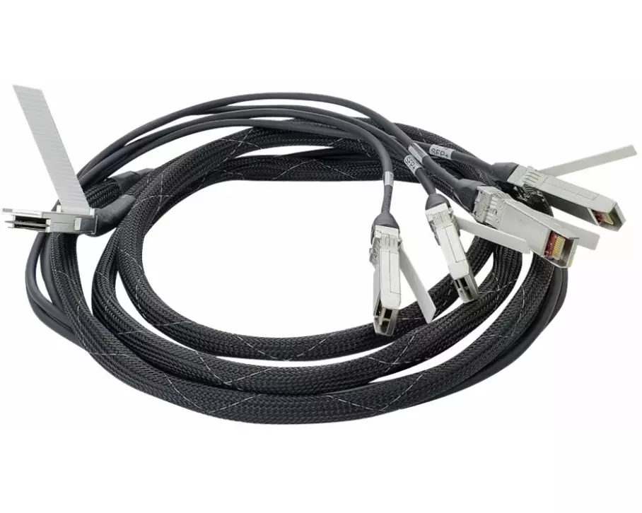 HPE BLc DA Copper Cable 40G QSFP+ 4x10G SFP+ 3m