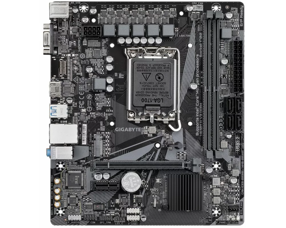 Gigabyte H610M H V3 DDR4 LGA1700 2xDDR5 4xSATA 1xM.2