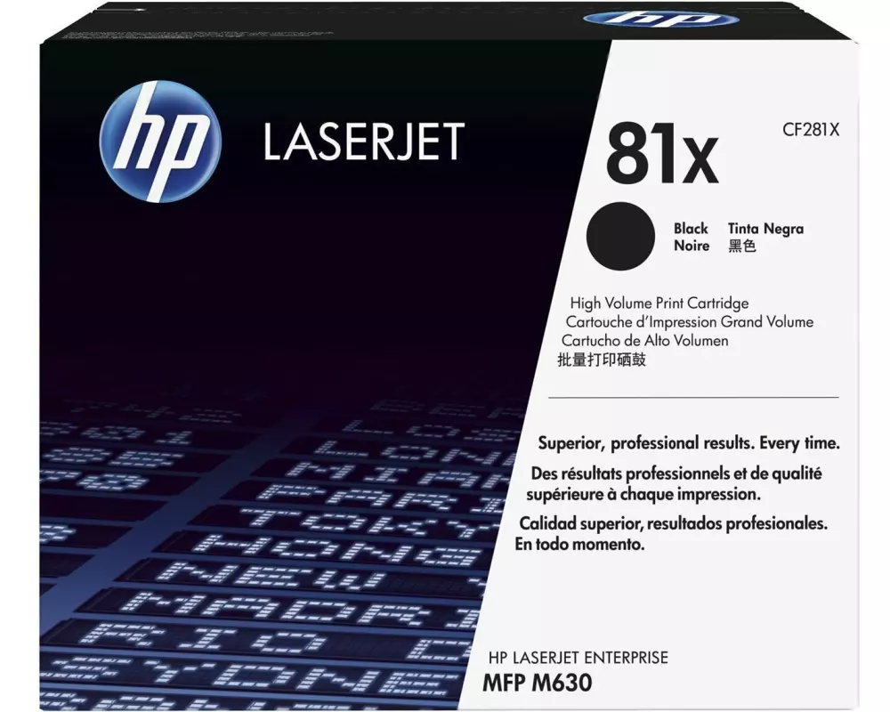 HP Toner Nr. 81X (CF281X) Black