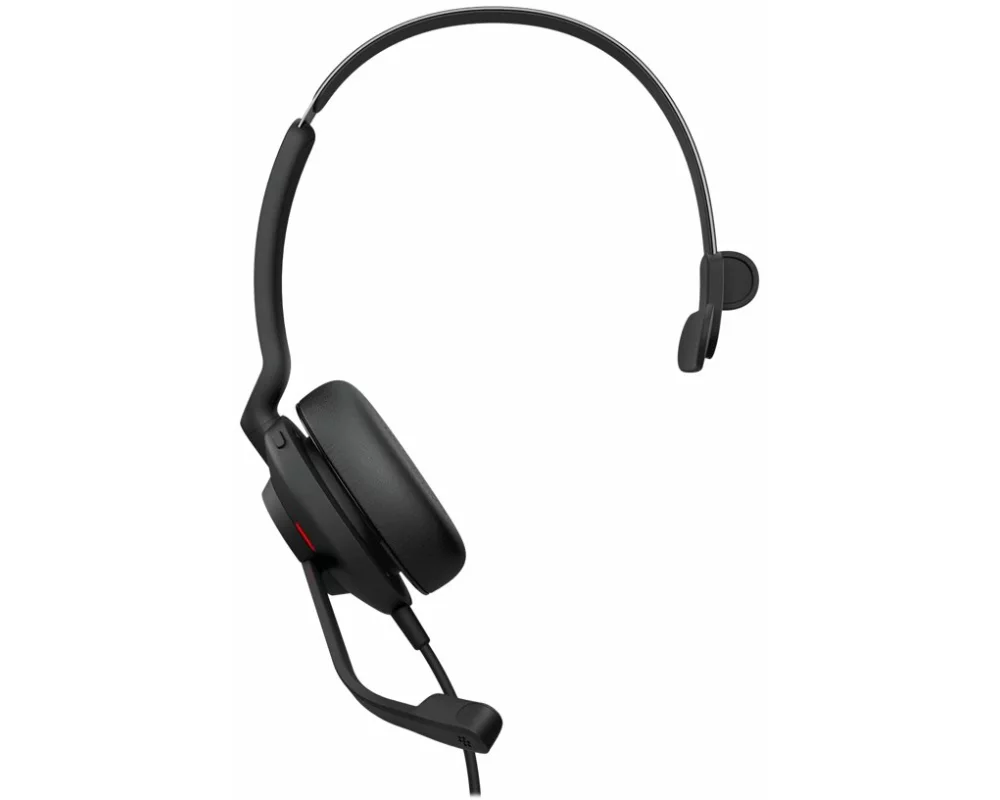 Jabra Evolve2 30 SE MS Mono Headset on-ear wired USB-C noise isolating Certified for Microsoft Teams