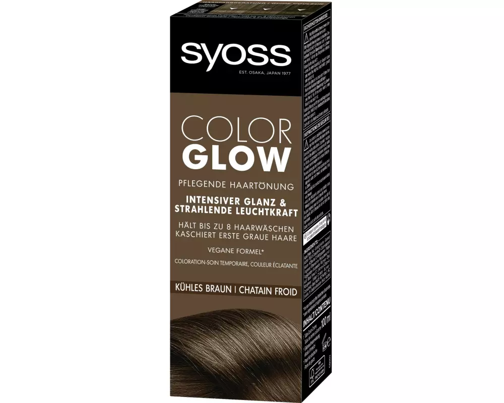 Syoss Haarcoloration Color Glow Kühles Braun