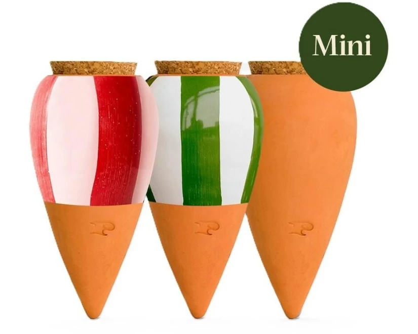 pepin Wasserspender Mini Ollas Terracotta, 3er Set