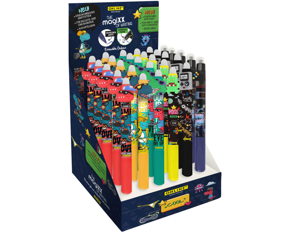 ONLINE Gelschreiber magiXX Fun Cool 35402/30 Display, assortiert 30 Stück