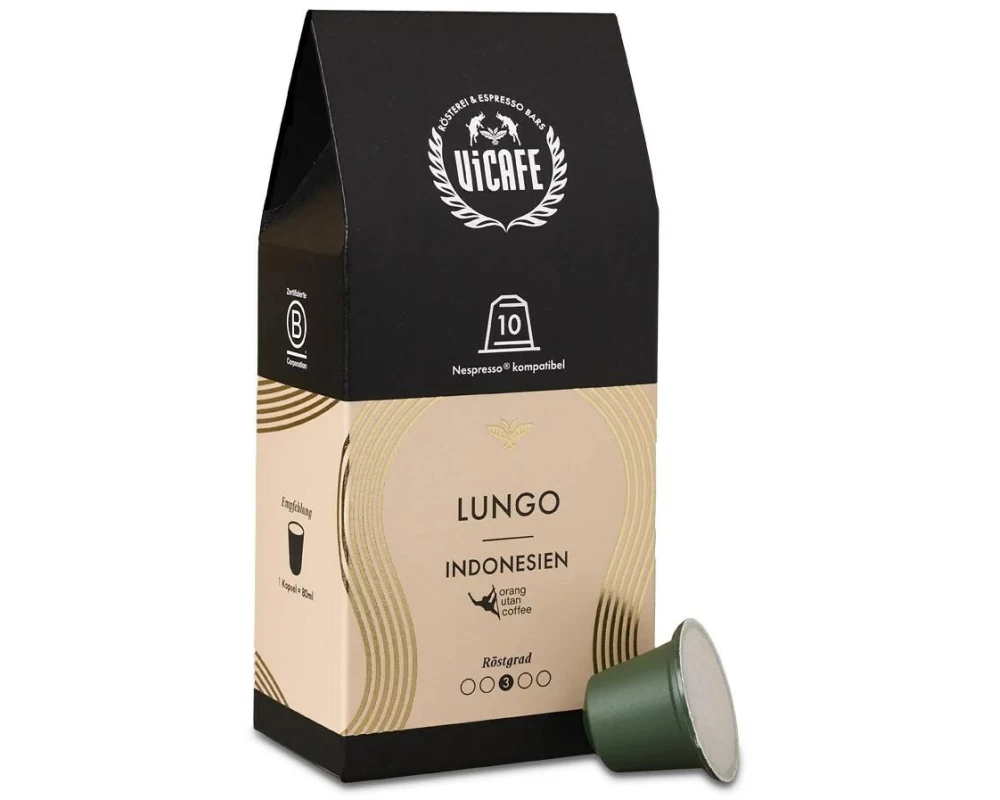 Vicafe Lungo Kapseln 10 Stück
