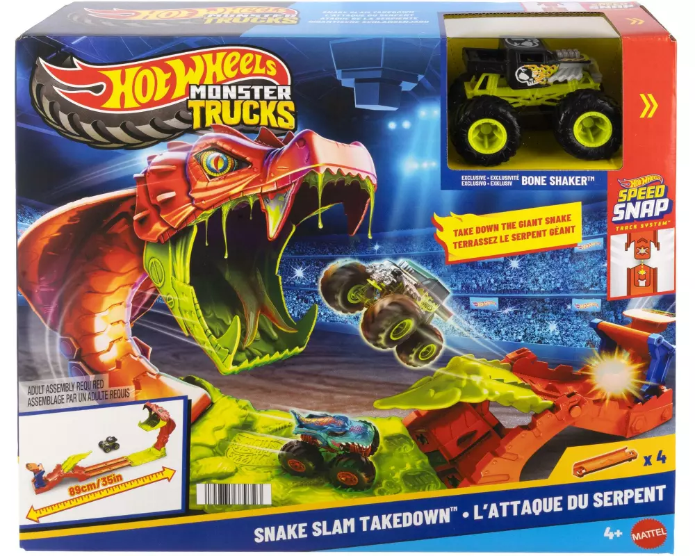Hot Wheels Monster Trucks Schlangenjagd