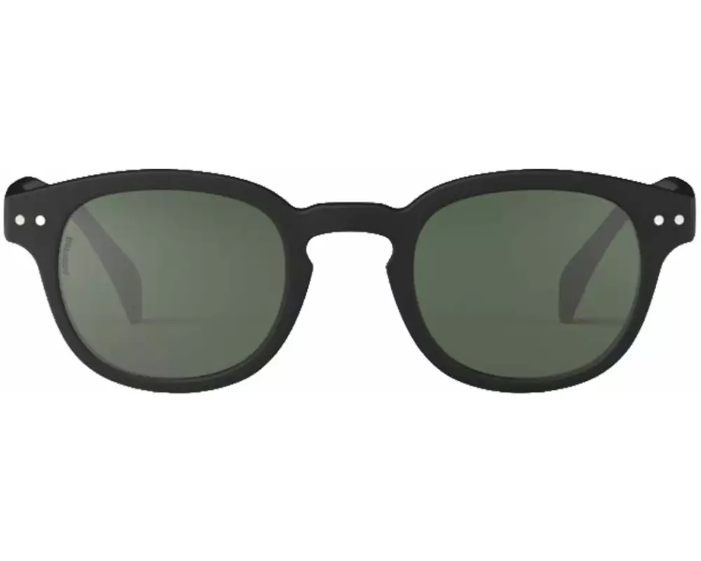 izipizi Sonnenbrille Square #C POLARIZED Schwarz, 100% UV, Kat.3