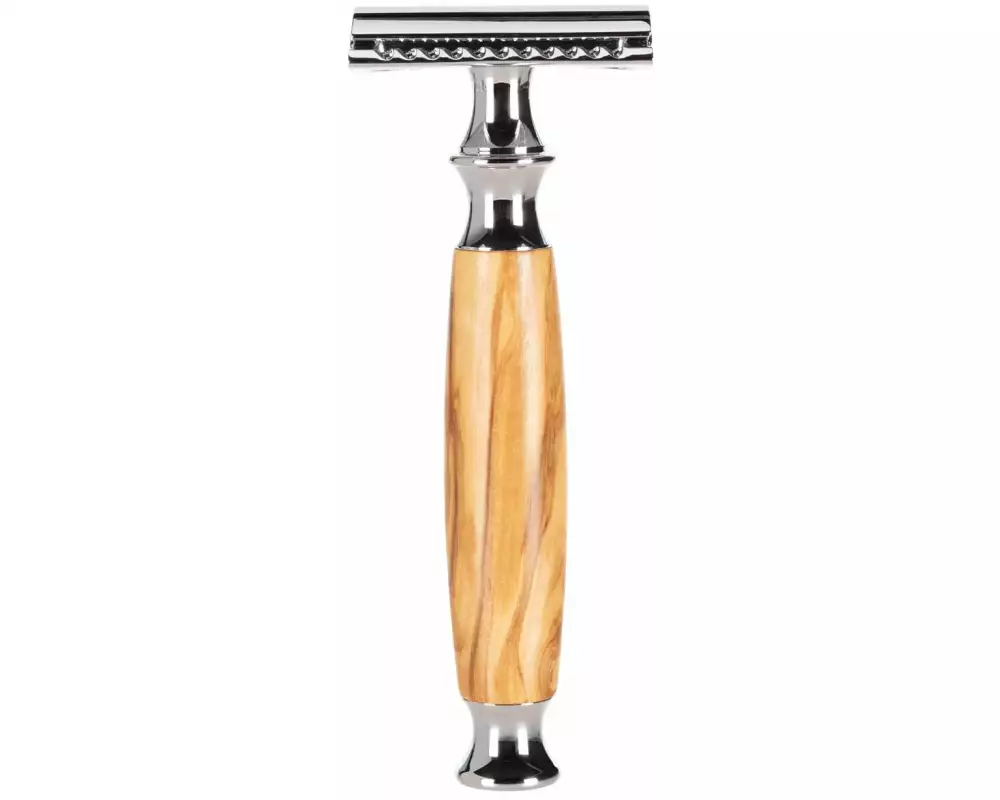 Mootes Herrenrasierer Safety Olivenholz 1 Stück