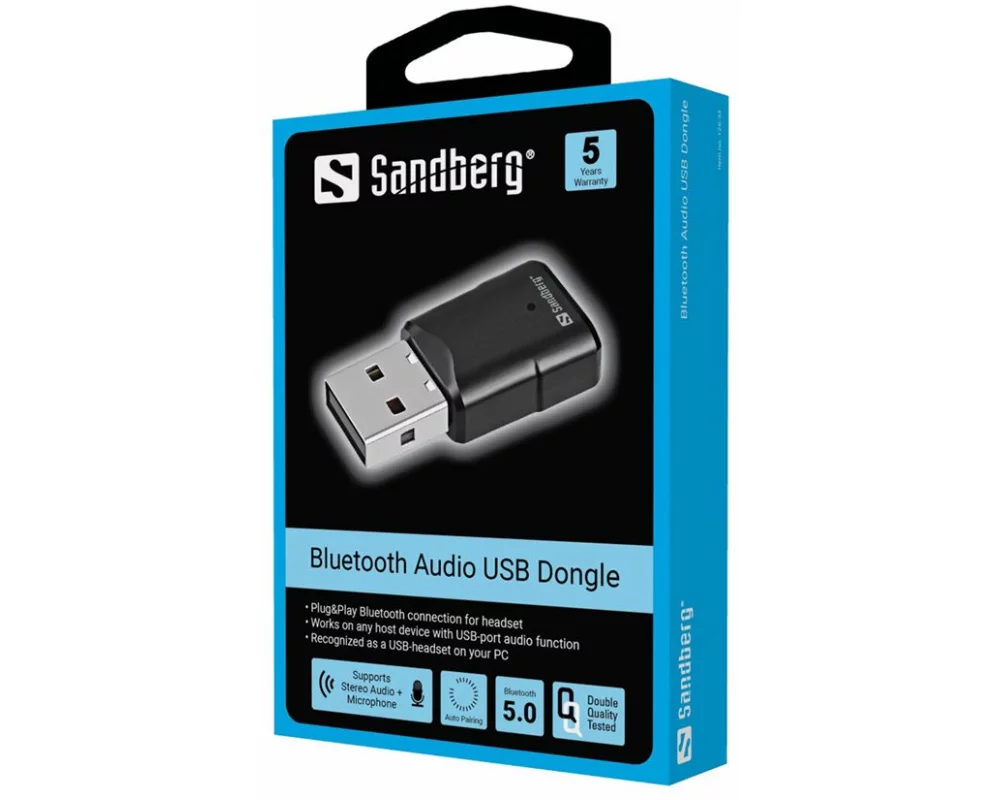 Sandberg Bluetooth Audio, USB Dongle
