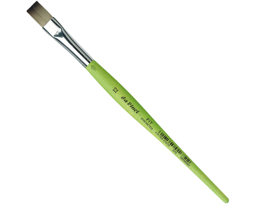 DA VINCI Flachpinsel Fit Synthetics VA-374_12 Grösse 12, Synthetik
