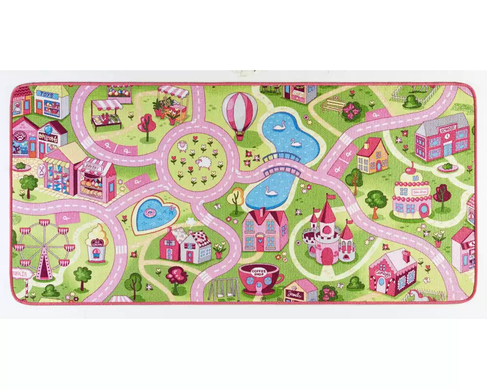 Hanse Home Spielteppich Sweet Town 160 x 240 cm, Pink