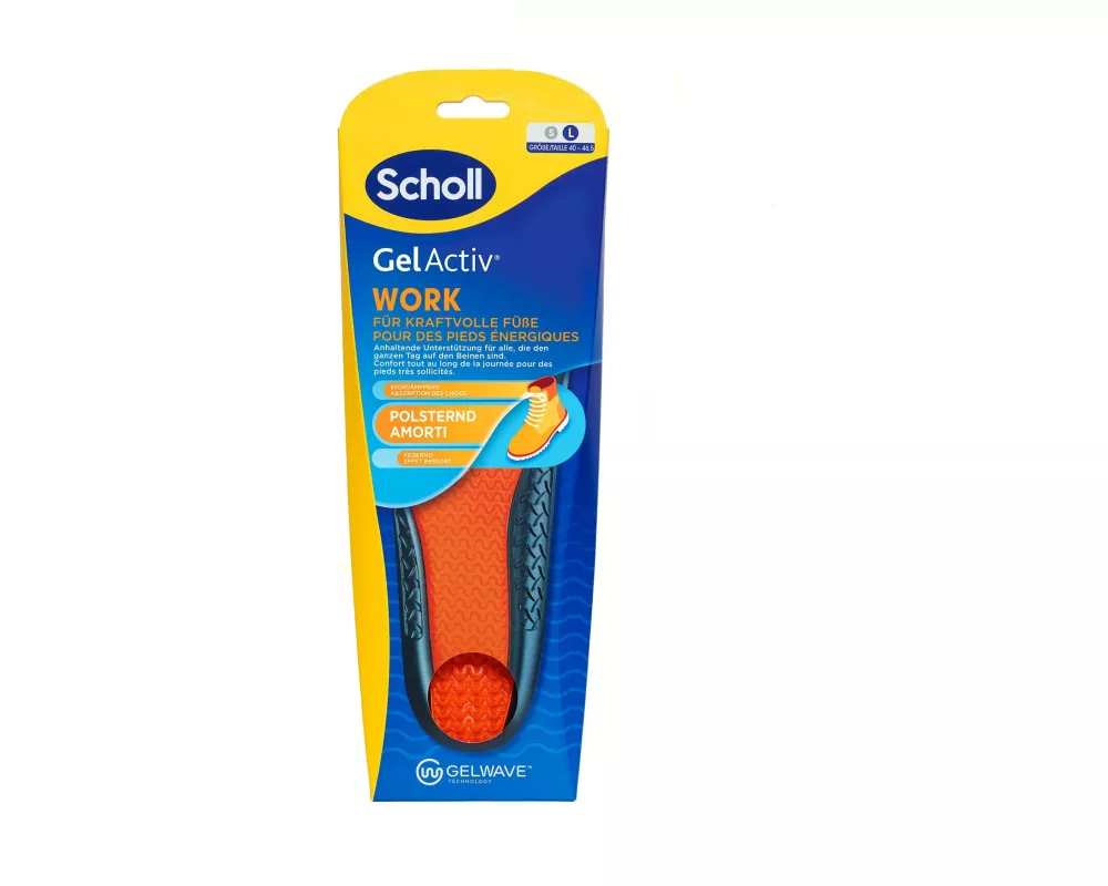Scholl Einlegesohlen GelActiv Work and Boot L 1 Paar