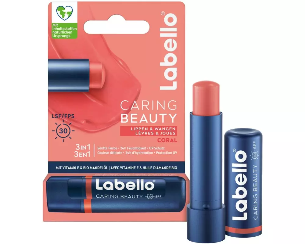 LABELLO Lippenpflege Caring Beauty Coral 4.8 g