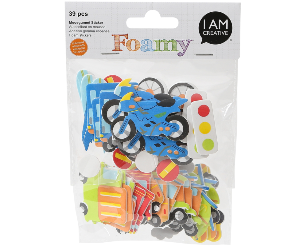 I AM CREATIVE Foamy 4019.48 Transport I, 39 Stück