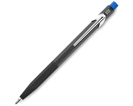 CARAN D'ACHE Fallminenstift Fixpencil 22 22.289 schwarz, Knopf ass. 2mm