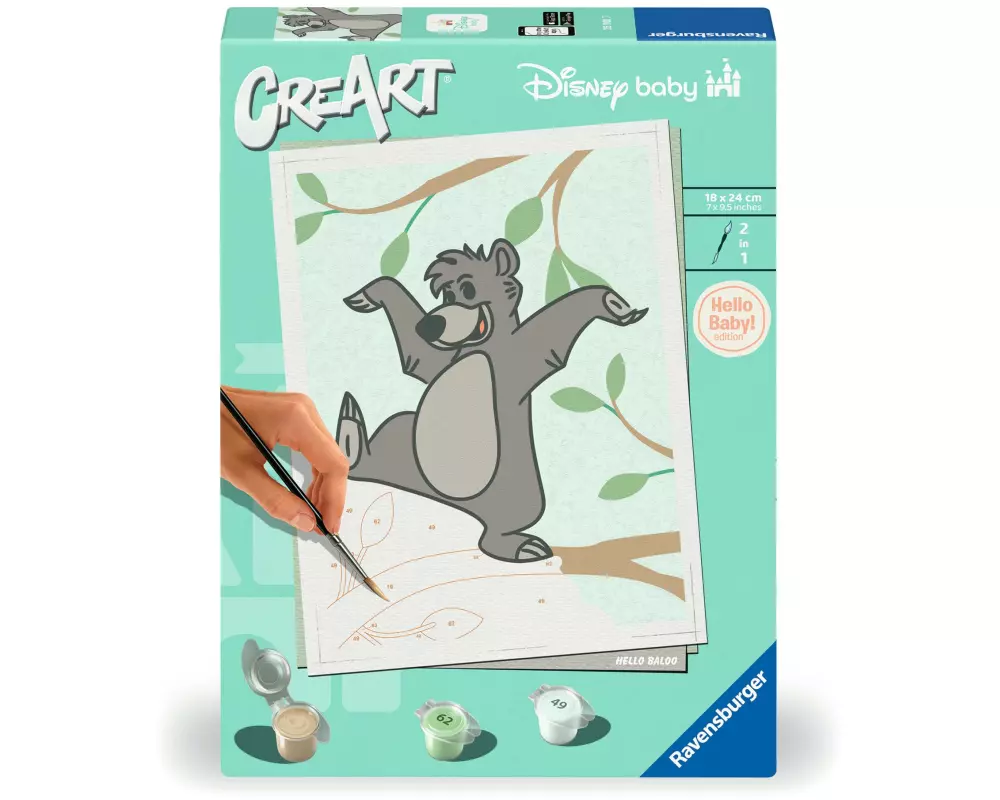 Ravensburger Malen nach Zahlen CreArt – Baloo
