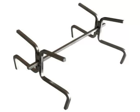 Swiss Cobra Abbrandständer Grösse S für 20er/25er/33er Spaltholz