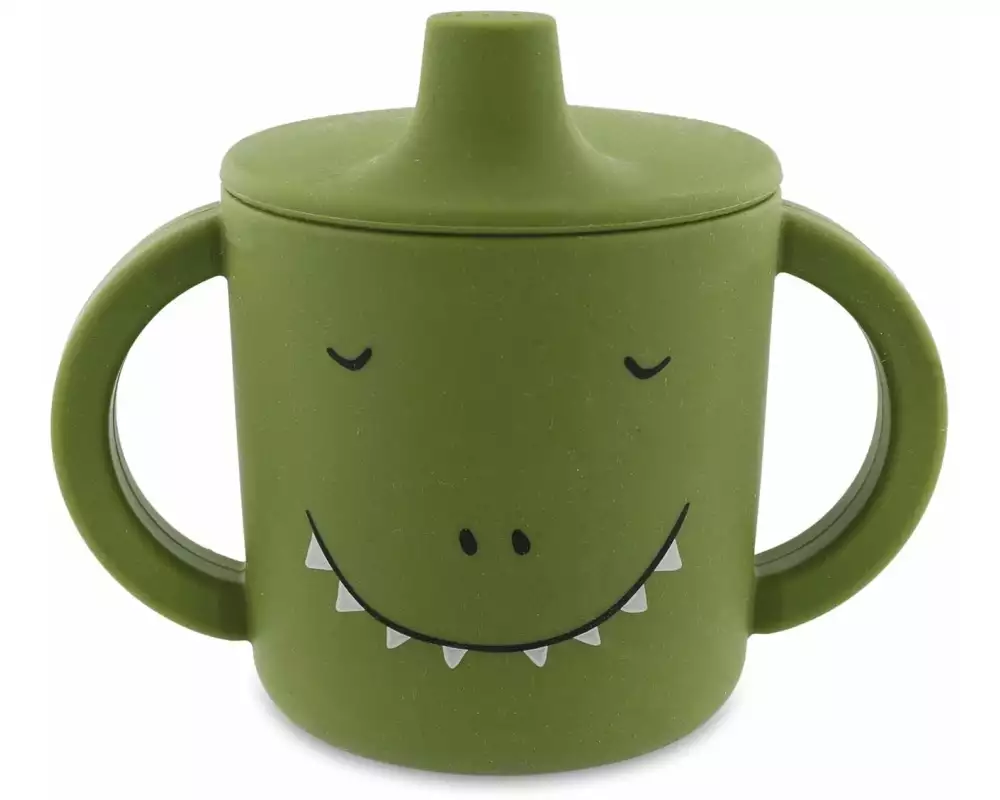 Trixie Trinklernbecher Silikon Dino