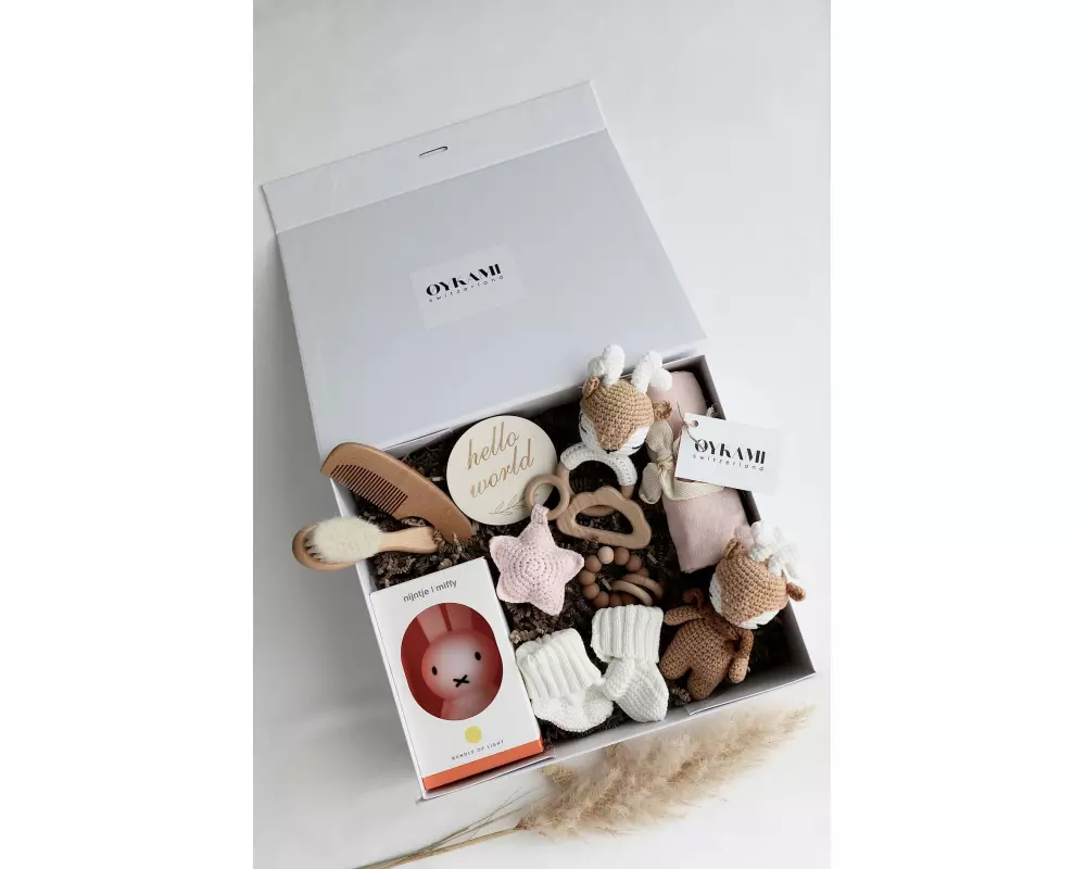 Oykami Geschenkset Madeira Rosa mit Miffy Nachtlicht