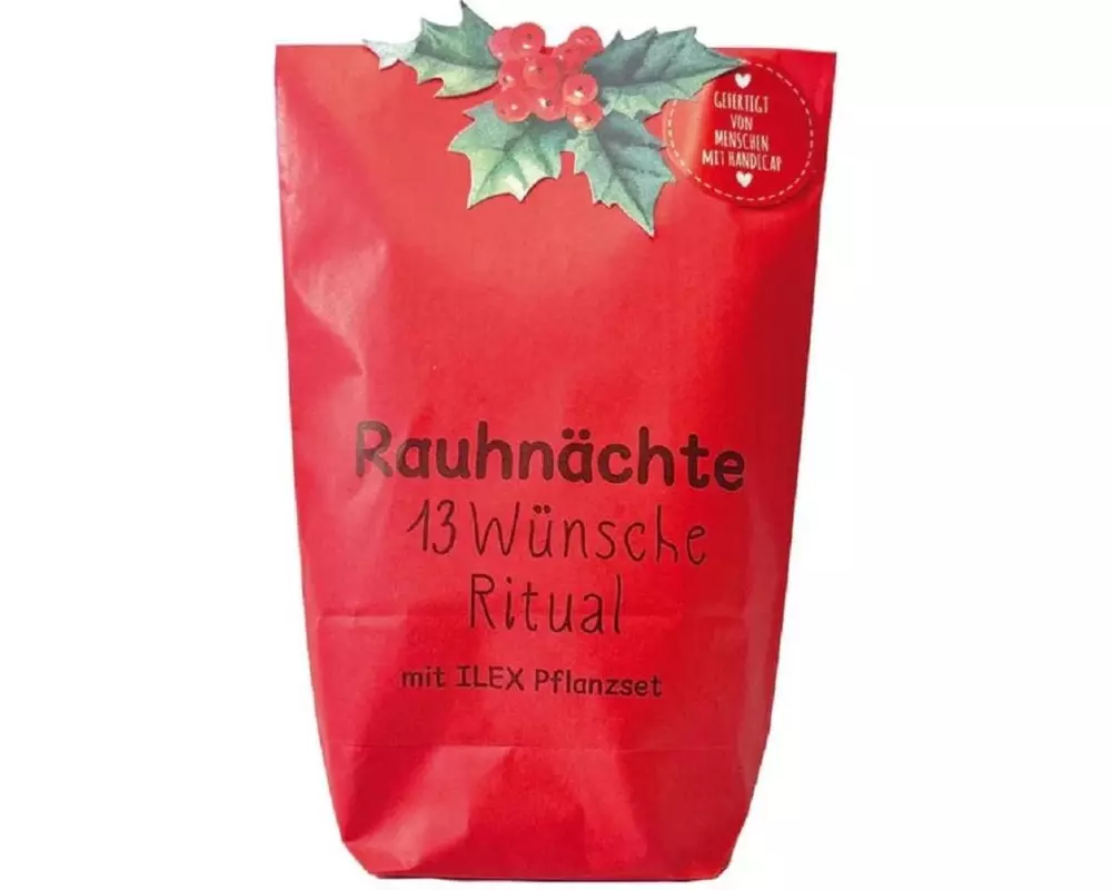 Wunderle Wundertüte Rauhnächte 13 Wünsche Ritual 14 x 22 cm