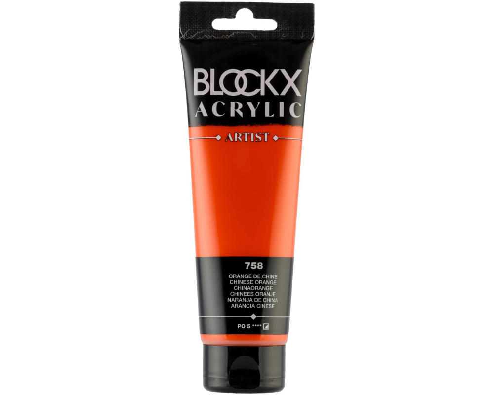 BLOCKX Acrylfarbe 120ml 60758BXC chinaorange
