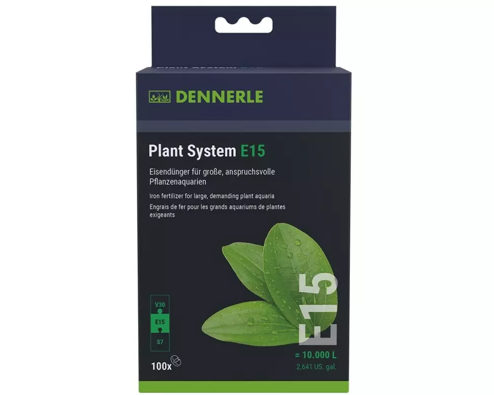 Dennerle Pflanzendünger Plant System E15, 100 Stück