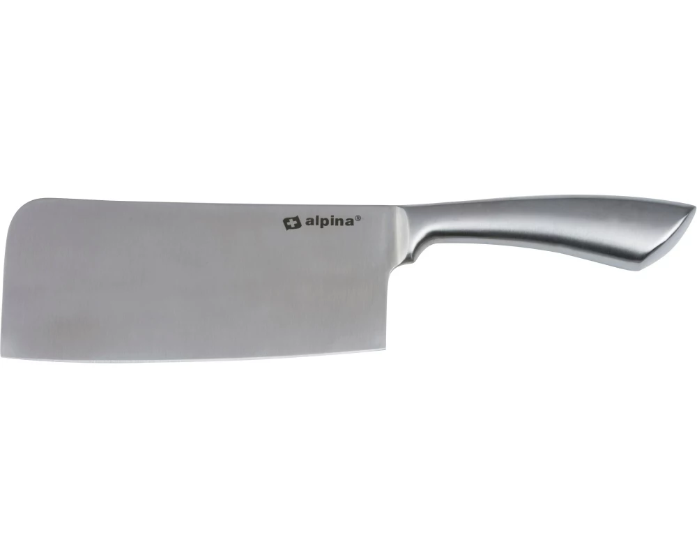 alpina Hackmesser 31 cm, Silber