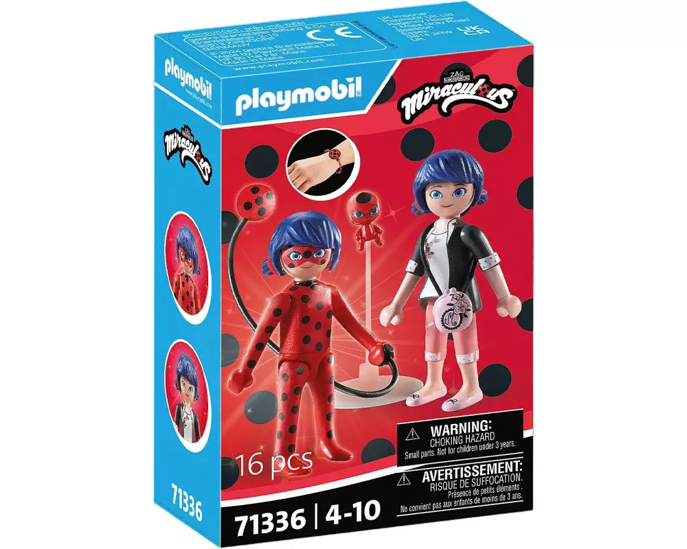 Playmobil Miraculous Marinette & Ladybug 71336