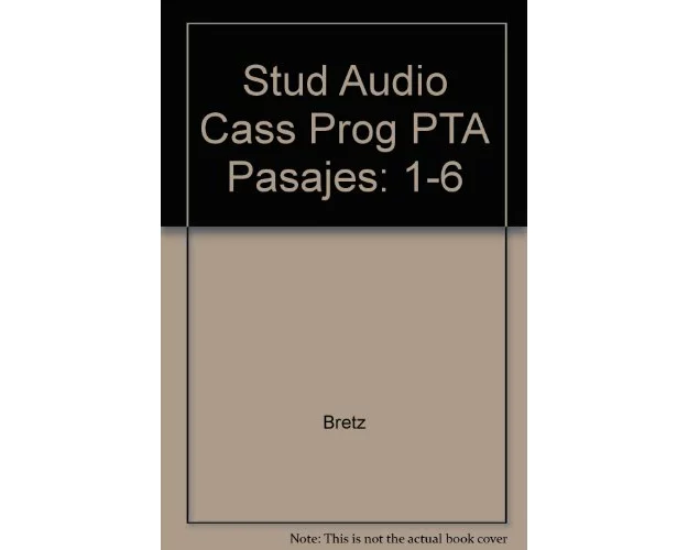 Stud Audio Cass Prog PTA Pasajes