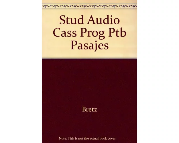 Stud Audio Cass Prog Ptb Pasajes