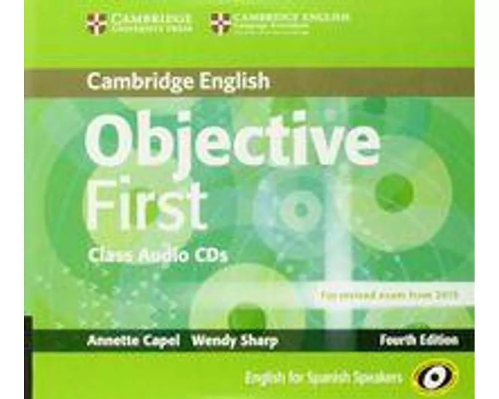 Objective First for Spanish Speakers Class Audio CDs (3)
