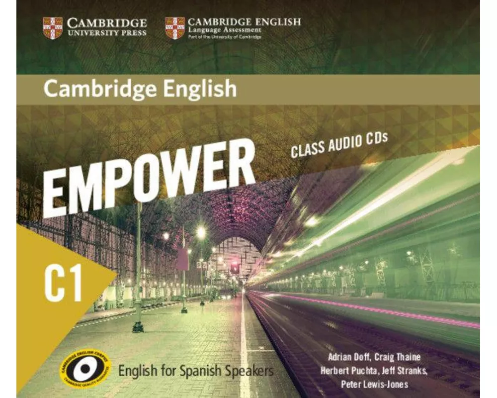 Cambridge English Empower for Spanish Speakers C1 Class Audio CDs (5)